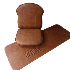 Siedzenie z oparciem + boki, komplet, retro skóra , VELOREX 560/561