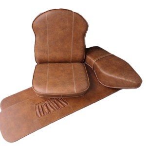 Seat sidecar + side-plate + motorcycle seat Jawa 500 OHC 02, complete, leatherette, VELOREX 560/561