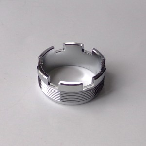Nut for exhaust pipe, chrome, Jawa 350/634