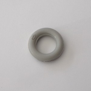 Rubber bushing for front cover cables, 30x17x8mm, grey, Jawa 550/555