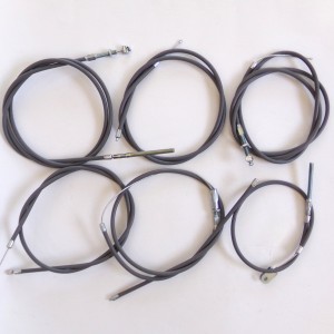Bowden cable for 6 piece, grey, Jawa 551 Jawetta