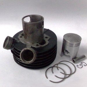 Cylinder + tłok 59,25/16, oryginał, po renowacji, Jawa 175/356