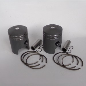 Pistons ANODIZED , set 59,50 mm x 16mm, Jawa 350 12 V