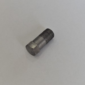 Lower screw for front fork plunger, M10/1x20mm, key 11mm, without finishing cover, Jawa, CZ