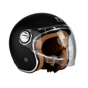 Kask NOX HERITAGE  XS czarny mat