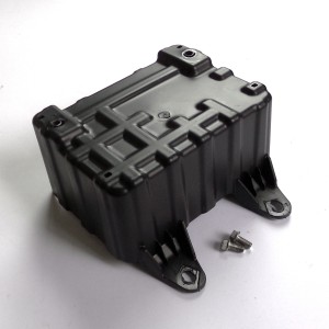 Sidecover of battery, Plastic, Jawa 300 CL