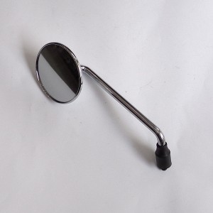 Mirror, left side.M10x1,25, chrome, Jawa 300 CL