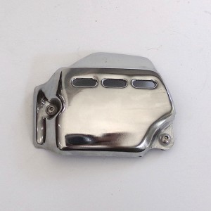 Ansaugdeckel links, Chrom, Jawa 300 CL
