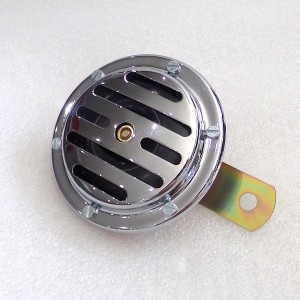 Houkačka 12V Černá, 100 mm, chrom, originál, Jawa 638-640