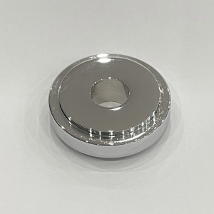 Cover for rear wheel bearing, chrome, Jawa Perak FJ, Ogar
