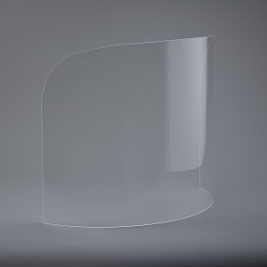 Plexischeibe Seitenwagen, höhere, 40 cm, VELOREX 562